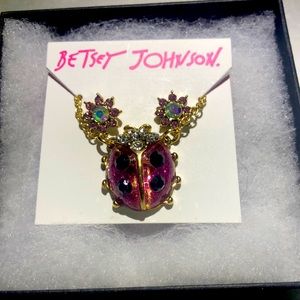 Betsey Johnson Earrings/Necklace Set